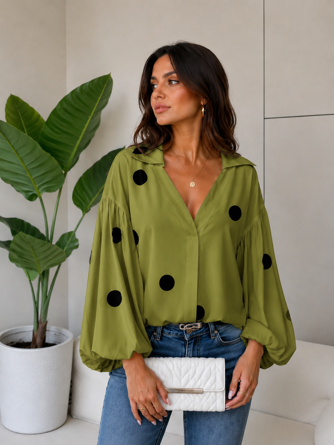 LUMÈA - camicia donna chic