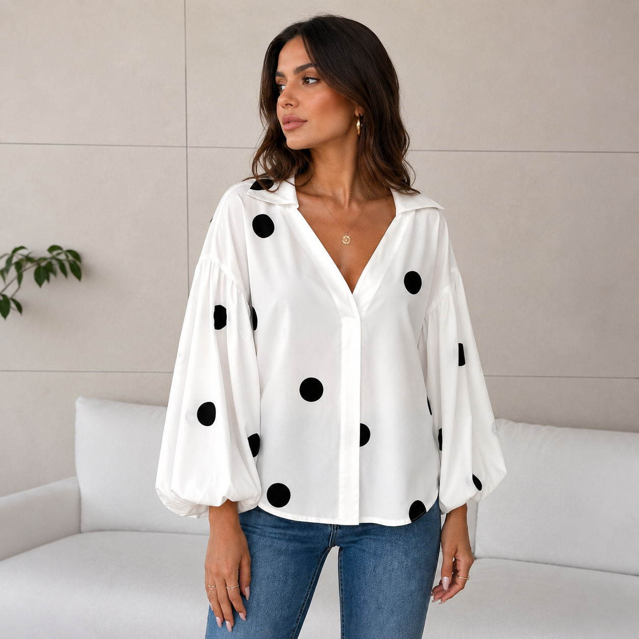 LUMÈA - camicia donna chic