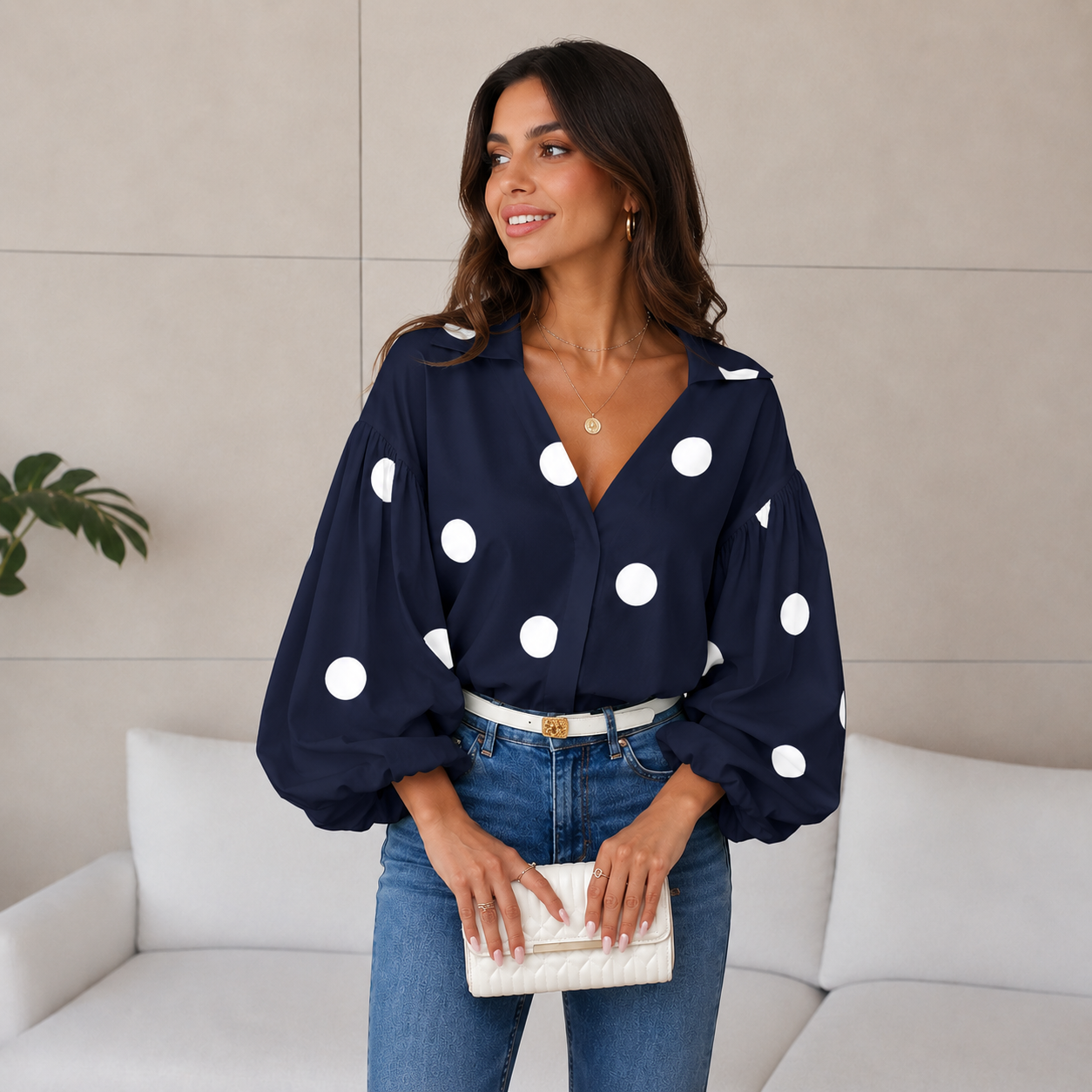 LUMÈA - camicia donna chic